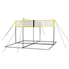 Outdoor Portable 4 Way Volleyball Cross Training Net Set