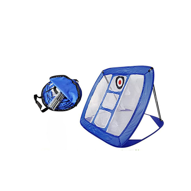 Popup Hitting Chipping Nets for Indoor Home Golf Training Practice