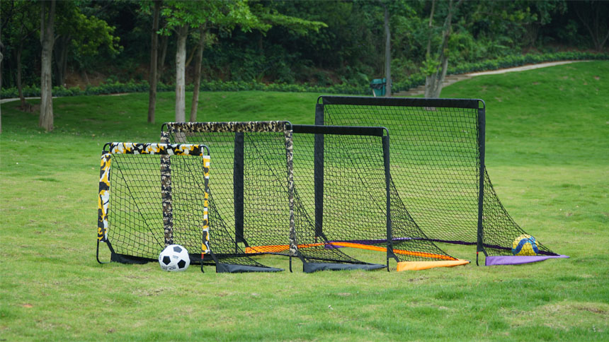 Dimension changeable metal goals sport news ZRC