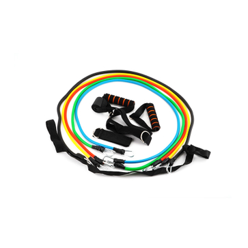 Fitness Gym Tube Resistance Band Set