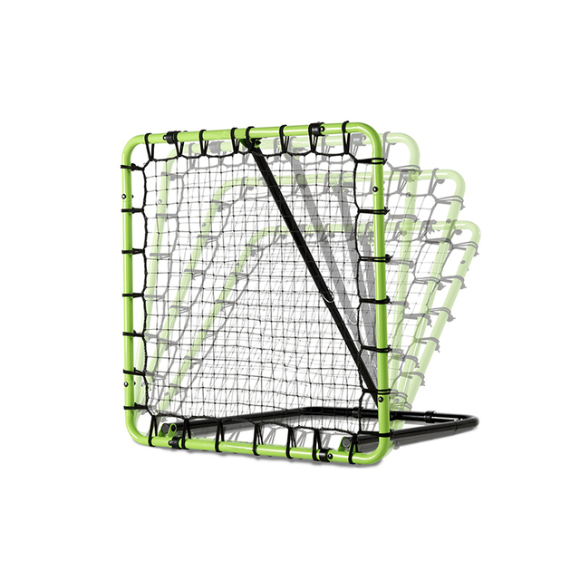Bounce Back Nets for Soccer Kick Adjustable Soccer Goal Training Rebounder Net