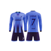 Custom Breathable Long Sleevele Soccer Uniform Jerseys Practice Jersey for Adult Toddler
