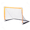 4 Nets with One Set Football Target Metal Rods Soccer Shooting Goal Set