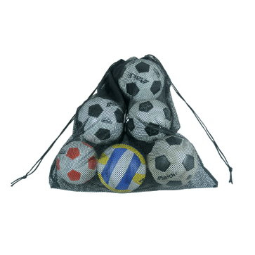 Large Sports Ball Bag Mesh Ball Bag Heavy Duty Drawstring Bags Team Work for Holding Basketball, Volleyball, Baseball,with Shoulder Strap