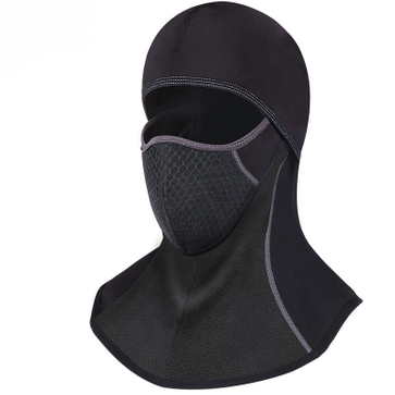 Winter Fleece Neck Gaiter Washable Face Scarf Protection