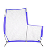 7x7ft Flexible L Screen Baseball Portable Baseball Net for Hardball Or Softball