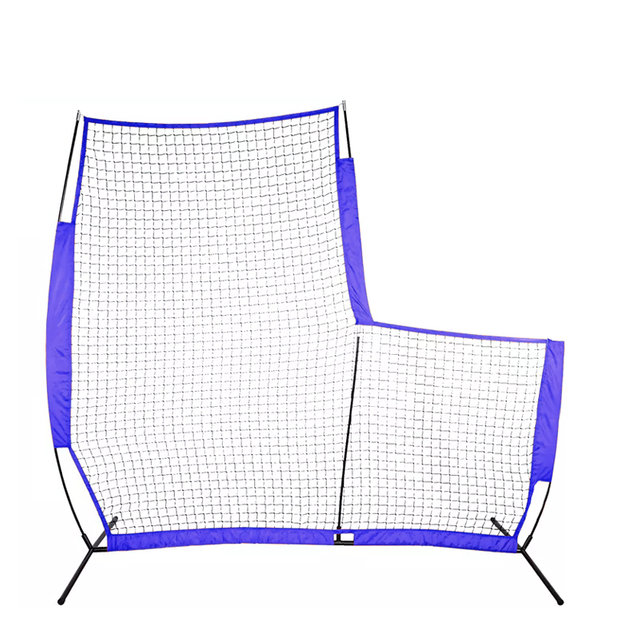 7x7ft Flexible L Screen Baseball Portable Baseball Net for Hardball Or Softball