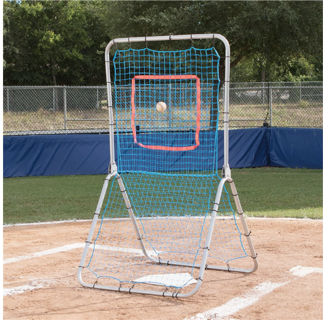 Pro Portable Junior Football Goal Rebounder Kickback Rebound Soccer Trainer